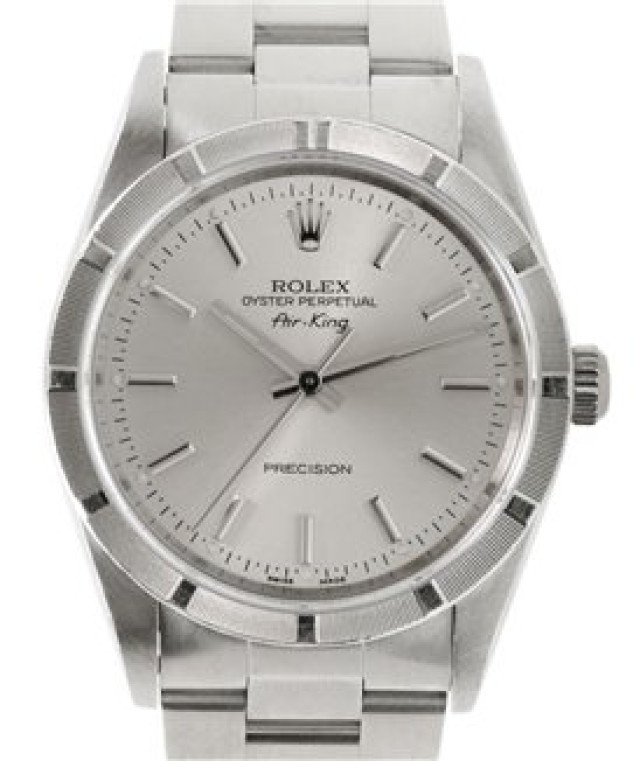 Pre-Owned Rolex Air King 14010M Steel Year 2005 2005